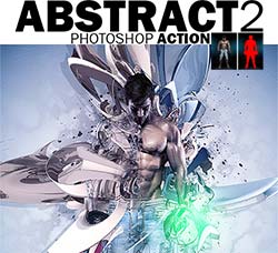极品PS动作－抽象艺术(新版)：Abstract 2 Photoshop Action